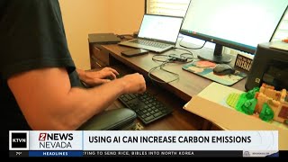 Chatting with AI can increase carbon footprint