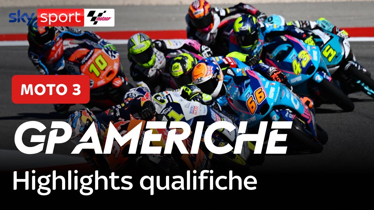 Moto3, GP Austin: gli highlights delle qualifiche - YouTube