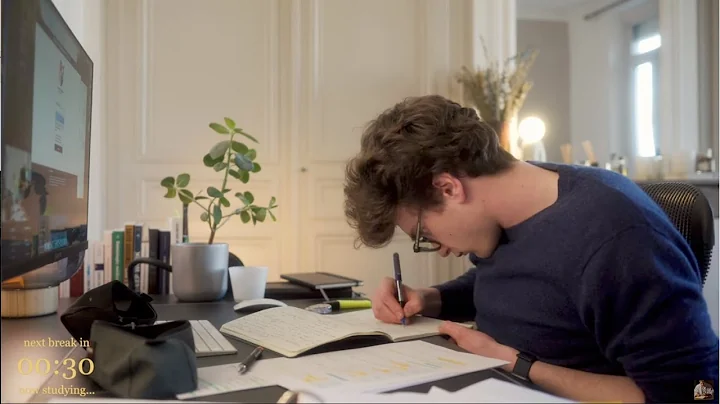 5- HOUR | Study With Me | Deep work, No music, Two break