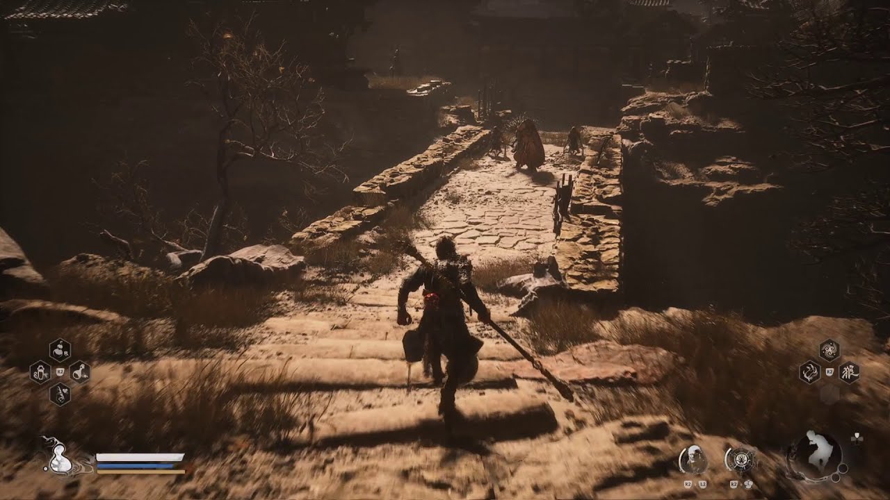 Прохождение Black Myth: Wukong - Глава 2: Мост Предела Ветров (Дом Жёлтого Ветра)