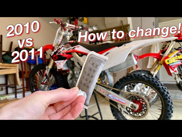 Honda CRF250R Fuel Pump and Filter - YouTube