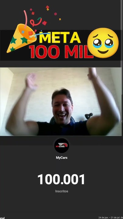 100 mil inscritos...