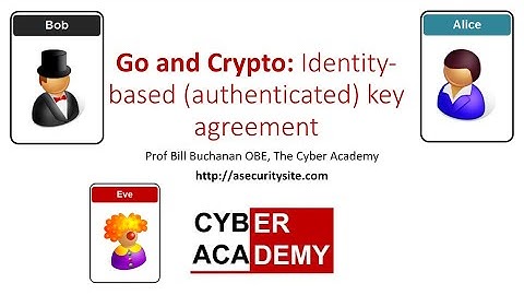 Identity-based (authenticated) key agreement in Golang with MIRACL