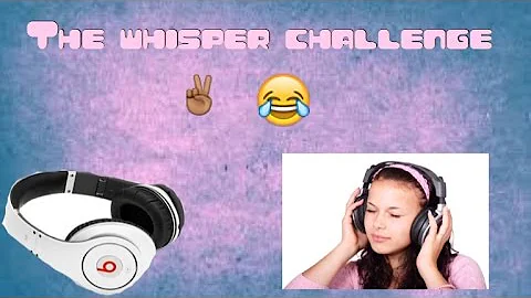 The whisper challenge |thekk show