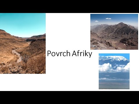 Geografia 6. ročník _ Povrch Afriky