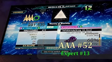 [DDR A20] Theory of Eternity {Single-Expert} {x3.25} (AAA #52)