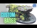 MUST SEE - Making McFarlane Space Marine Custom Bases - Part 1