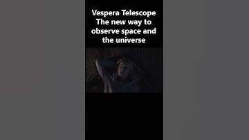 Vespera Telescope The New Way To Observe Space And The Universe #short