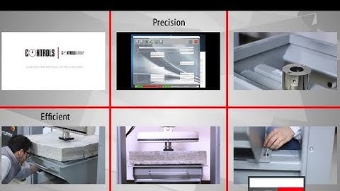 Sprayed Concrete to EN 14488  — CONTROLS | CONTROLS Group