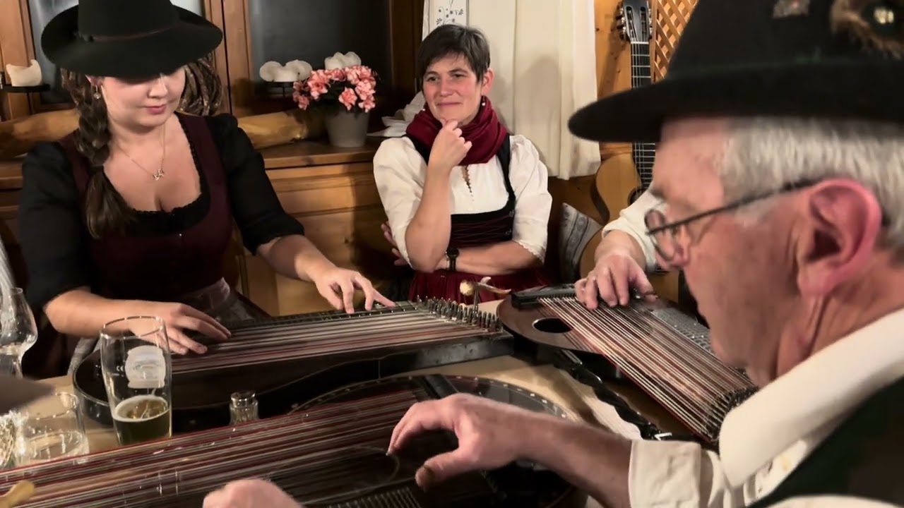 Wegscheider Landler mit 4 Zithern