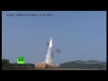 НЛО при запуске баллистической ракеты КНДР.