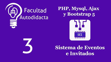 Sistema de eventos e invitados con PHP, MySQL, AJAX y Bootstrap 5 | Cap 3 - Maquetado Parte 1