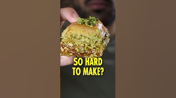 Why Baklava is so hard to make