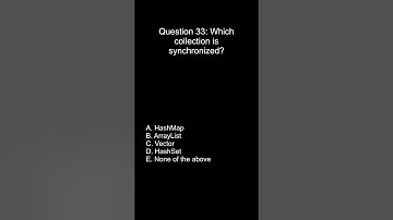 Java Programming MCQ | Question [33] | Test Your Java Skills #codinginterview  #javapractice