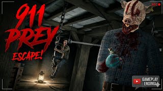 🔥 911: Prey Horror Escape Game Full Walkthrough | Scary Survival Challenge