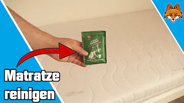 Wie reinigt man eine Matratze richtig?