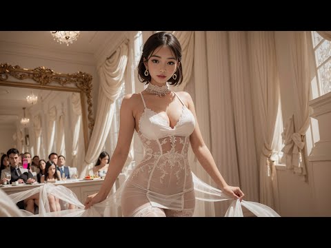 [AI Widescreen] 룩북 | 그림 | lingerie ランジェリー 薄紗 写真集13 | girl lookbook | Gallery | 正妹 | 美女