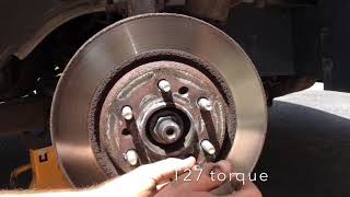 2006 Chevy Uplander Front Wheel Bearing Replacement Car Repair Tutorial