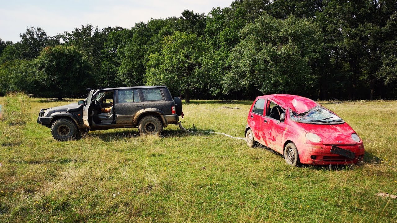 Cu Matiz-ul pe Camp! - Test Drive Off Road - Rasturnat