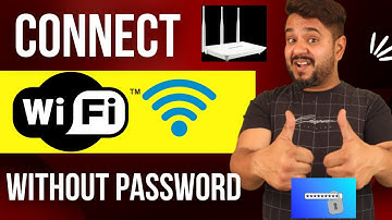 Connect WIFI Without Password | बिना पासवर्ड जाने अपने वाईफाई को कैसे कनेक्ट करे | WPS Button |