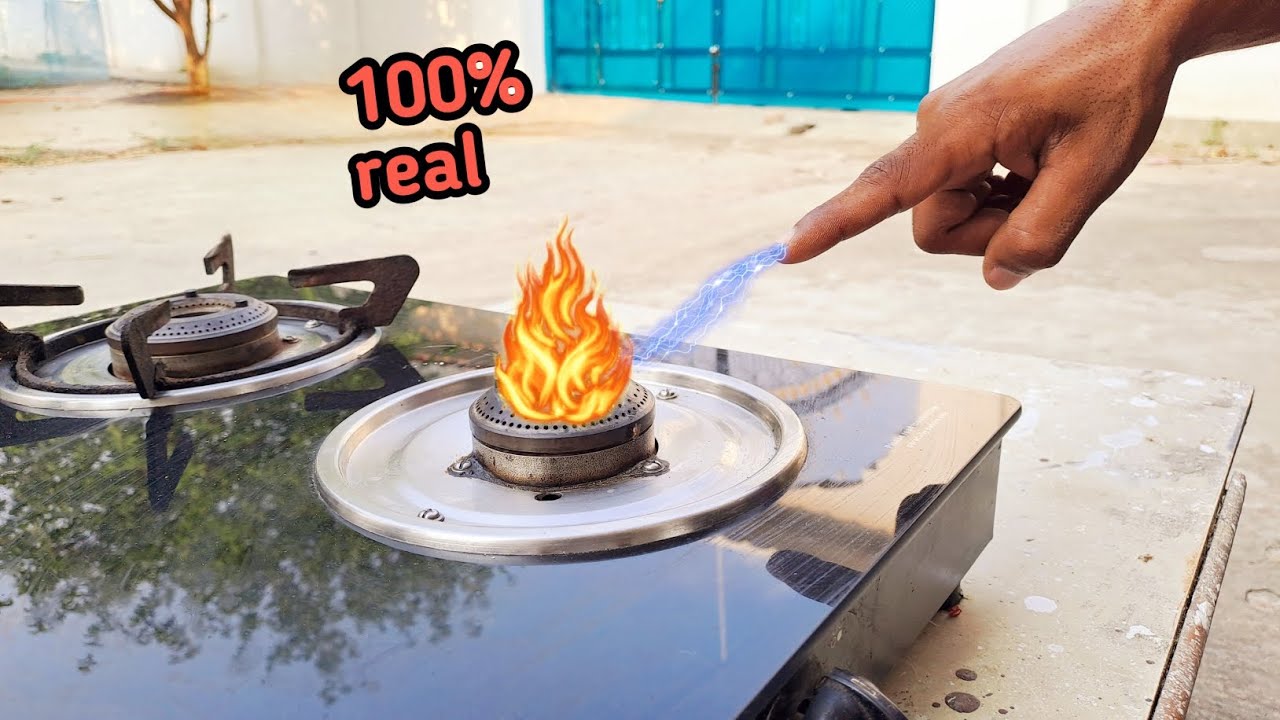 Ungli Se Gas Kaise Jalaye Bina Lighter Ka Gas Kaise Jalaye 🤯 