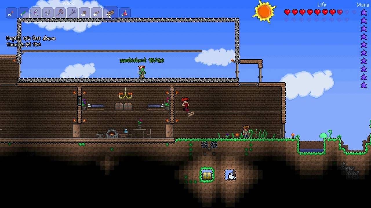 Terrastrasza And Zombielord Play Terraria Ep 4 Part 2 Gold Terrastrasza And Zombielord Play Terraria Ep 4 Part 2 Gold Chandelier You