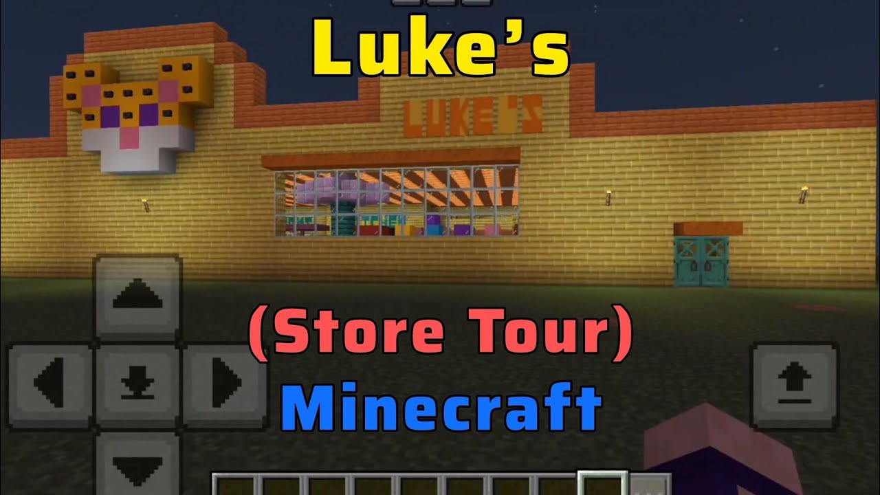 [FNAF Inspired] Luke's (Original Creation) Store Tour Minecraft