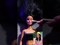 DOLL TRANSFORMATION INTO WEDNESDAY 🖤 by 123 GO! Reacts #shorts