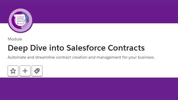 Deep Dive into Salesforce Contracts Trailhead || Trailhead Salesforce