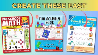Create Kids' Educational Workbooks FAST for Amazon KDP! by Subha Malik 1,257 views 10 months ago 5 minutes, 46 seconds