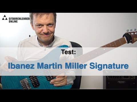 Ibanez Mm1 - Martin Miller Signature Test