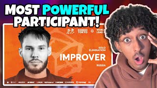 IMPROVER 🇷🇺 | GRAND BEATBOX BATTLE 2023: WORLD LEAGUE | Solo Elimination | YOLOW Beatbox Reaction