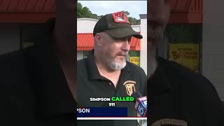 Man Rammed Fire Truck After Restaurant Fight #shorts