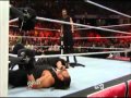 Seth Rollins attack Roman Reigns vs Dean Ambrose WWE RAW 06 02 14