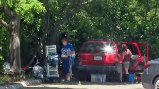 Homeless Forced from San Jose Tent City Seek New Shelter