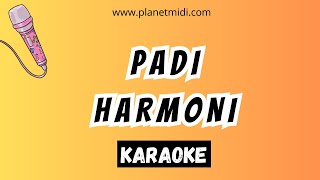 Padi - Harmoni | Karaoke No Vocal | Midi Download | Minus One