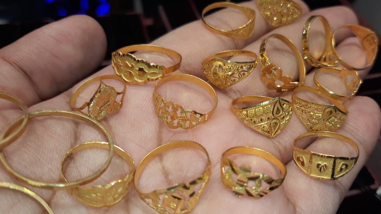 South Indian Jewellery now buy Online Stone - Finger Rings - Gold