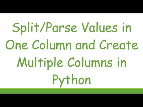 Split/Parse Values in