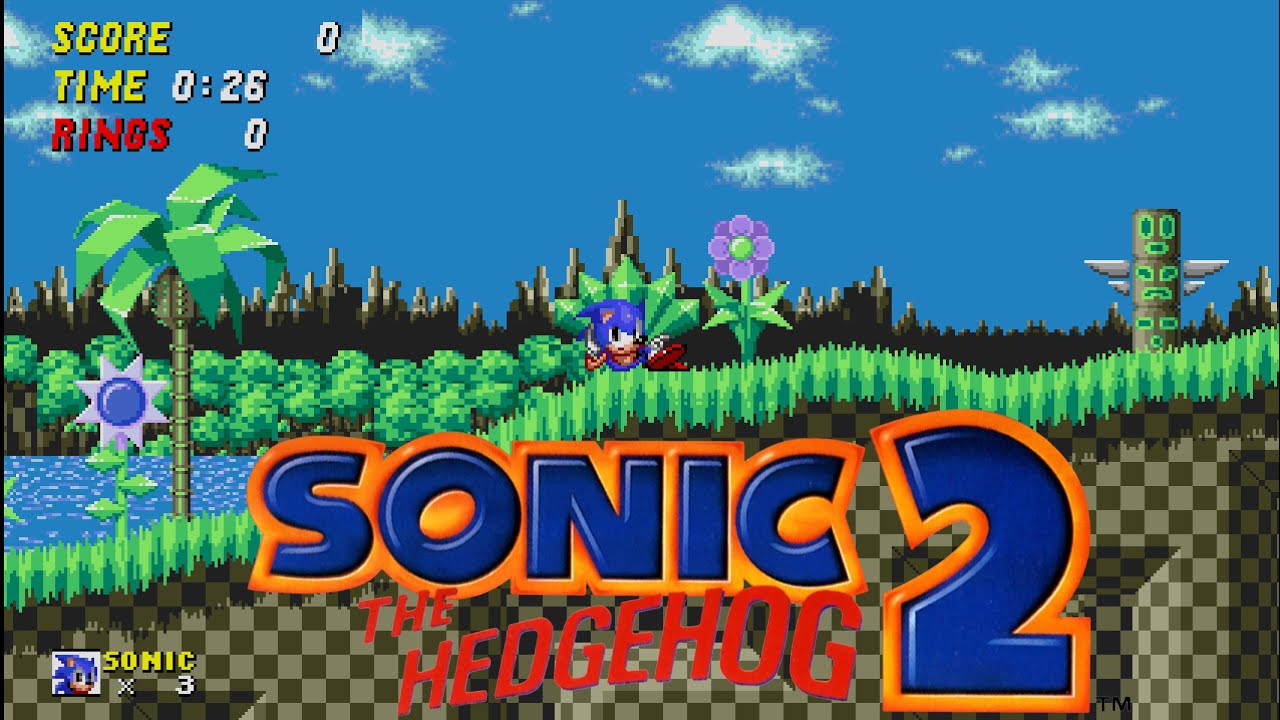 Sonic the Hedgehog 2 (8-Bit) - Green Hills Zone (16-Bit Act 2 Mix)