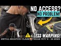 How To TIG WELD Sheet Metal - LESS WARPING When There Is No Access DIY 1939 Lincoln Zephyr Chop