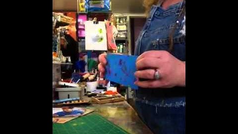 Homemade mark making tools