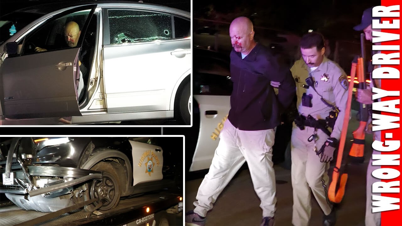 Wrong Way Driver Spiked & Stopped, CHP Crashes | Clairemont Mesa ...