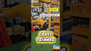 INGCO Cordless Grass Trimmer Review | Best Battery Grass Cutter for Garden|vikas tool mart ⚡