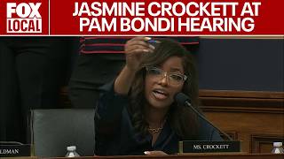 Texas Rep. Jasmine Crockett addresses AG Pam Bondi at hearing