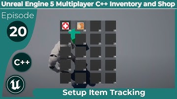 Unreal Engine 5 Multiplayer C++ Inventory and Shop #20: "Setup Item Stacking"