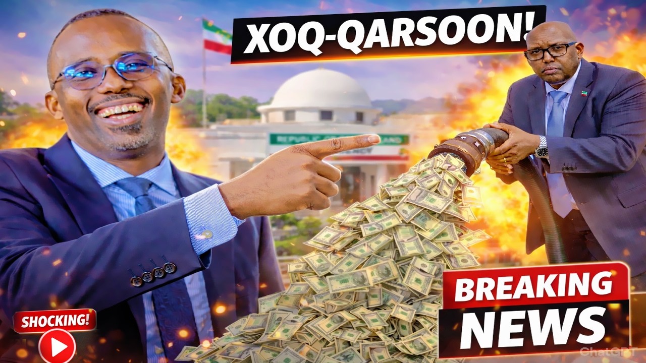 Maareeye Daarood & Wasiirka Madaxtooyada Somaliland Oo Khilaaf Qarsoon  Banaanka Yimid