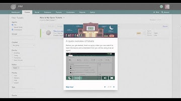 Freshdesk user onboarding walkthrough created with Inline Manual