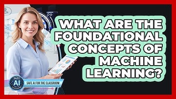 What Are The Foundational Concepts Of Machine Learning?