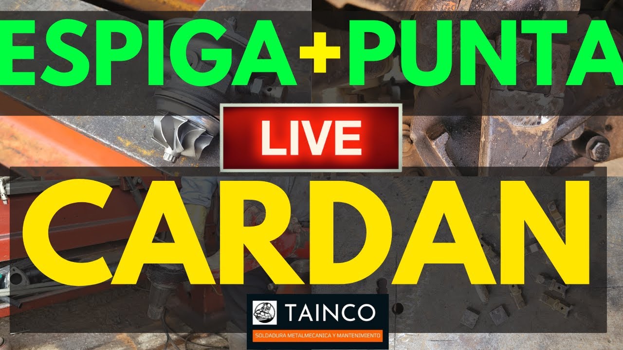 👨🏾‍🏭 Reparación CARDAN + PUNTA + ESPIGA + SOLDAR, RECORTAR Y REPARAR EN  EL TALLER #TAINCO