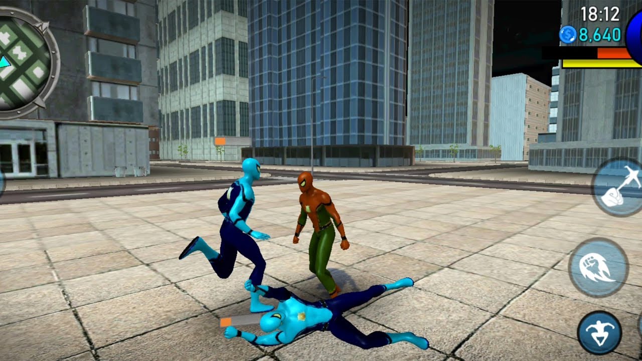 Flying Spider Superhero City Battle | Flying Spiderman City Rescue - Android GamePlay